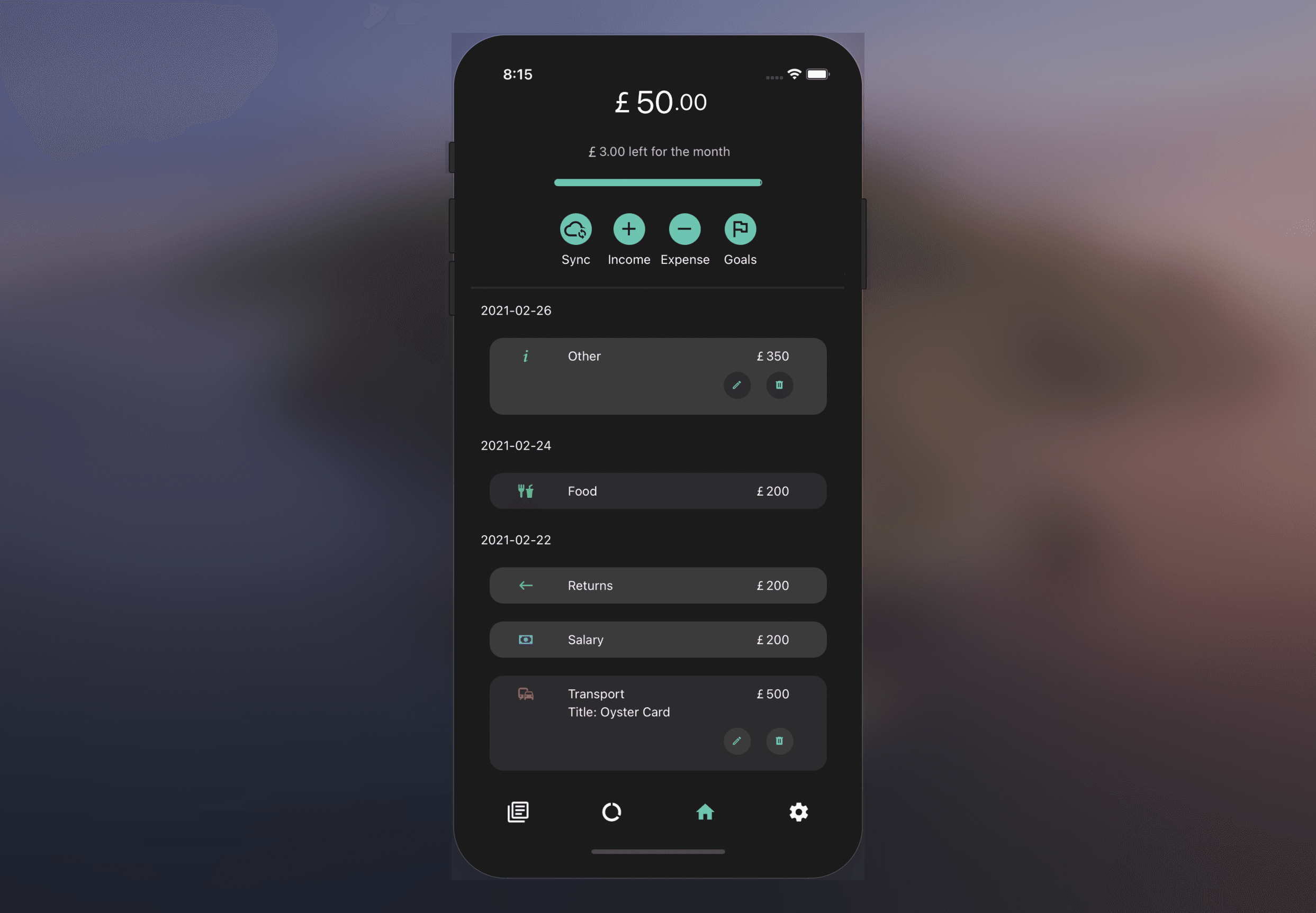 CoinControl background